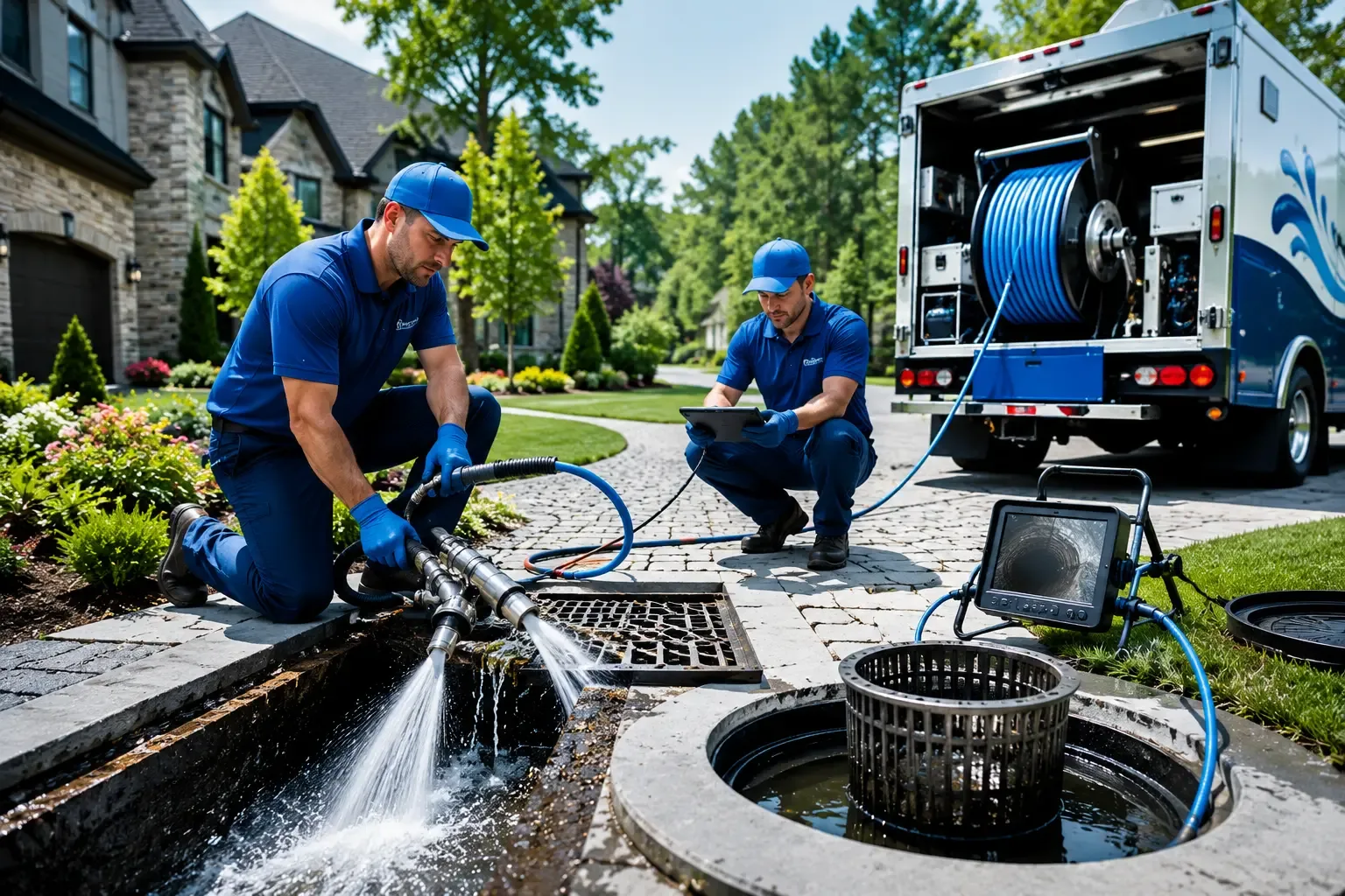 Local outdoor drain cleaning professionals in Austin, KY